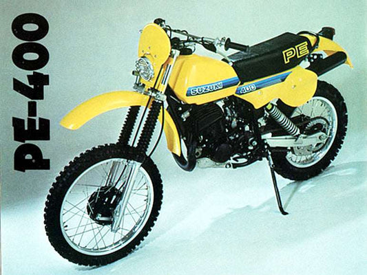 1980-1982 Suzuki PE400 PE 400 Service Workshop Repair Manual