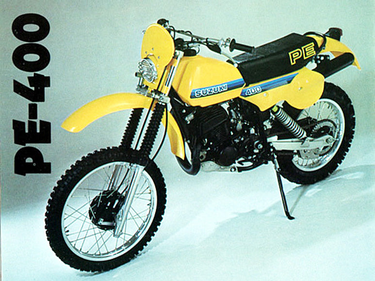 1980-1982 Suzuki PE400 PE 400 Service Workshop Repair Manual