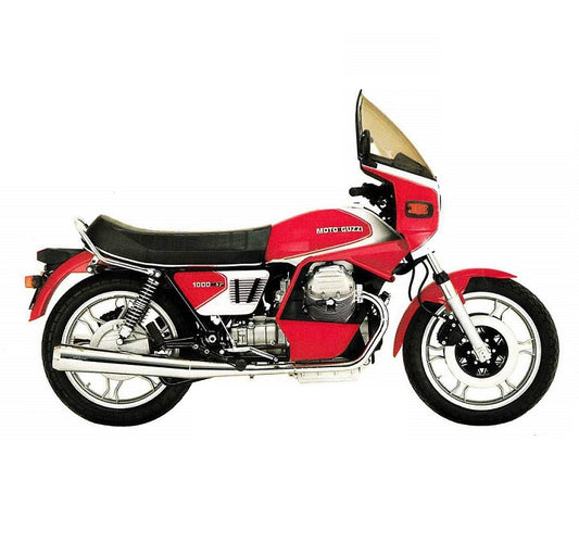 1980 to 1983 Moto Guzzi 1000 SP NT New Type Service Manual