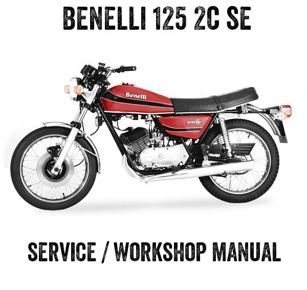 1980-1985 Benelli 125 2C SE Service Manual – retro-motorcycle-manuals