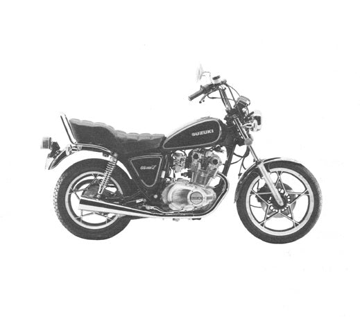 1980-1988 Onwards Suzuki GS450L Twin Cylinder Service Manual