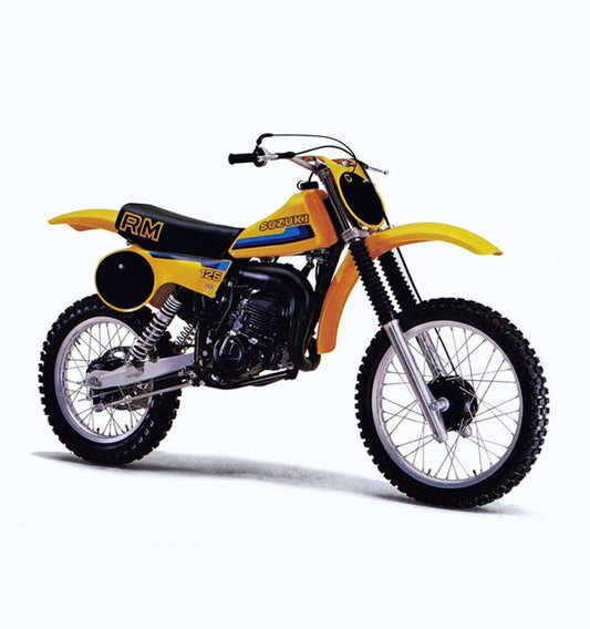 1980 Suzuki RM125 RM 125 Service Manual