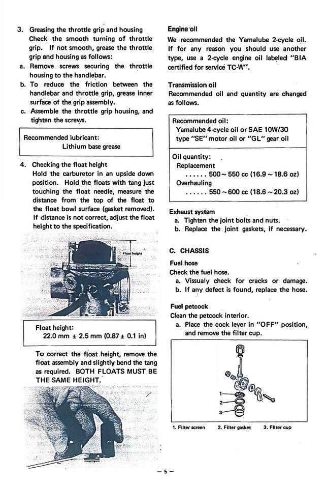 1980 Yamaha GT80G Service Manual