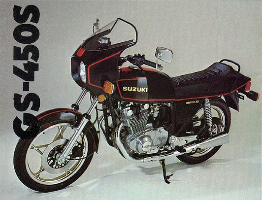 1980 Onwards Suzuki GS450S Twin Cylinder Service Manual