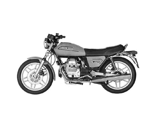 1981 a 1986 Moto Guzzi V35 II 350 Manual de servicio