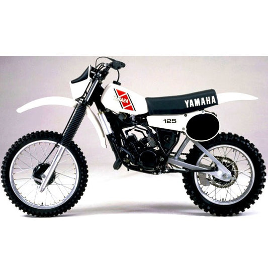 1981 Yamaha YZ125 YZ 125 YZ125H Motocross Service Manual