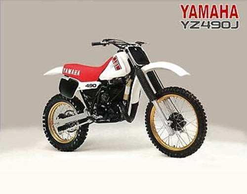 1982 Yamaha YZ490 YZ 490 YZ490J Motocross Service Manual