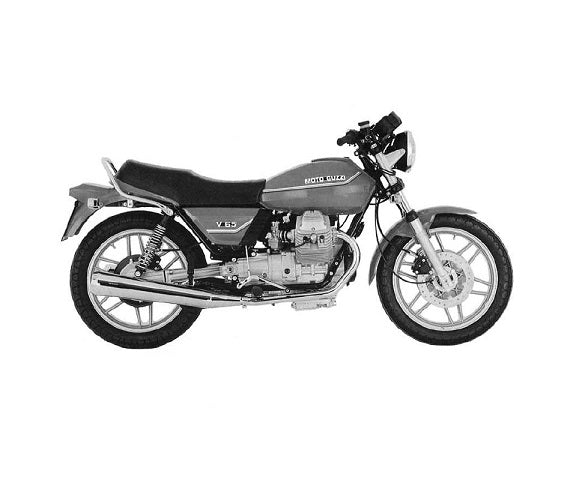 1982 a 1985 Moto Guzzi V65 650 Manual de servicio