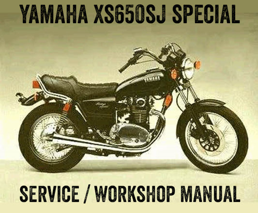 1979 Yamaha XS650 2F XS 650 XS650-2F Special II Service Manual