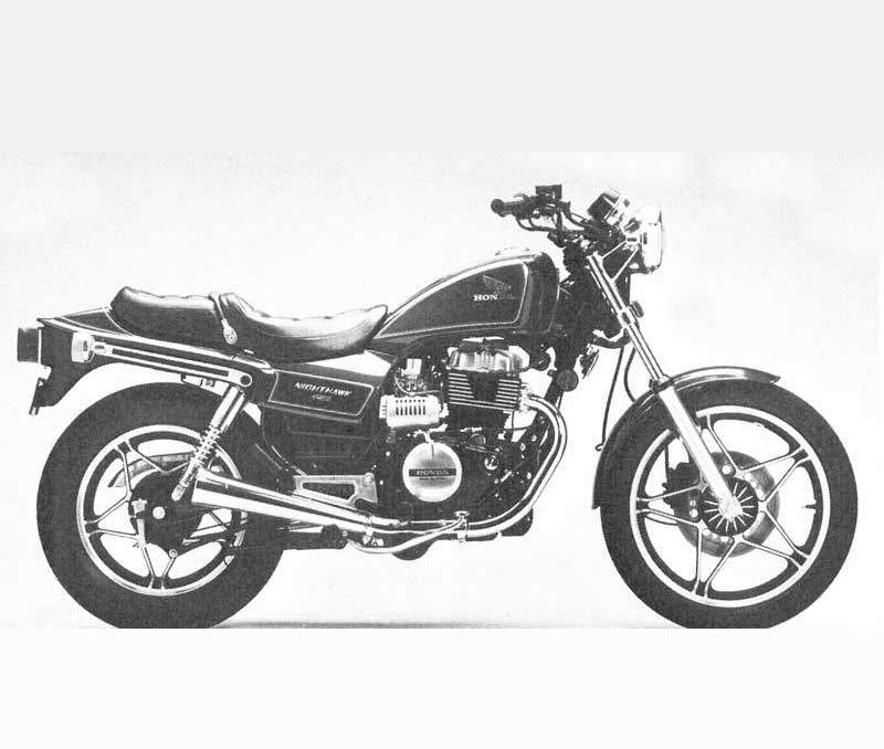 1982-1985 Honda CB450SC Nighthawk Service Manual