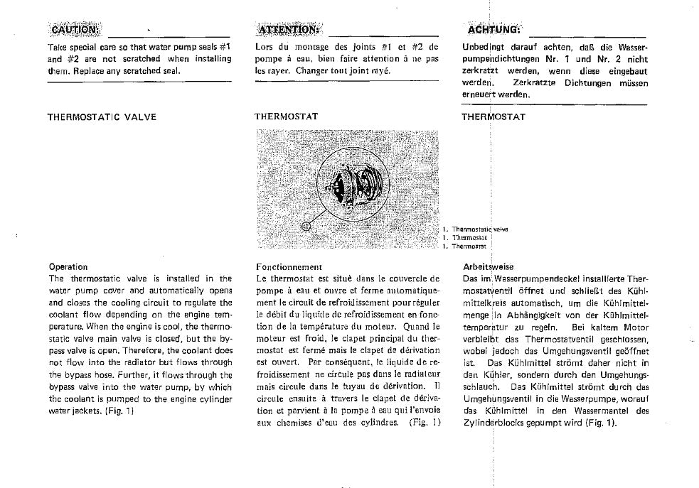 1982-1985 Yamaha XZ550 XZ 550 Vision Service Manual