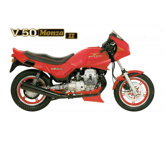 1983 to 1985 Moto Guzzi V50 Monza II 500 Service Manual