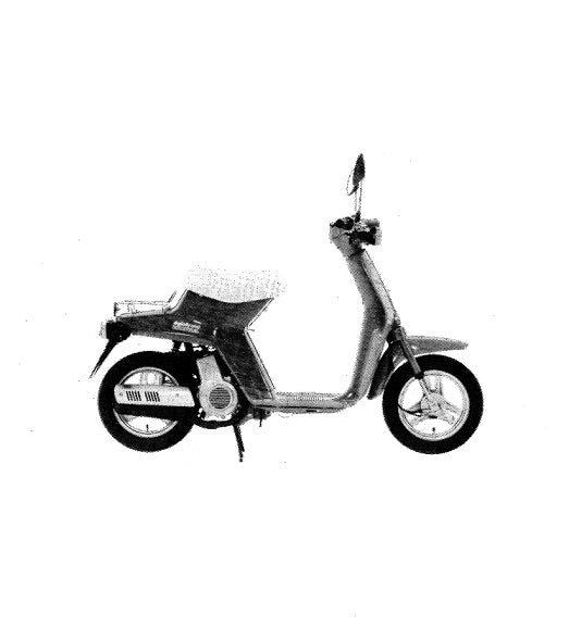 1983-1987 Honda NP50 Melody Mini Scooter Moped Scooter Manual