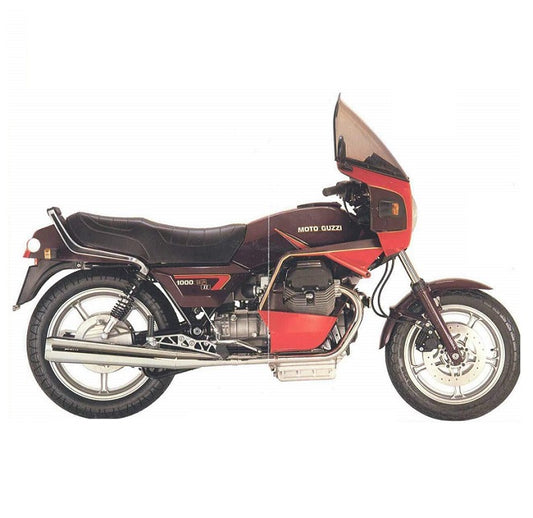 1983 to 1988 Moto Guzzi 1000 SP II Service Manual