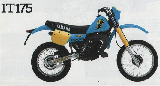 1983 Yamaha IT175 IT 175 Service Manual