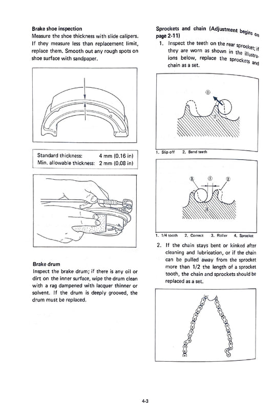 1983-1985 Yamaha YZ80 YZ 80 K L M Motocross Service Manual