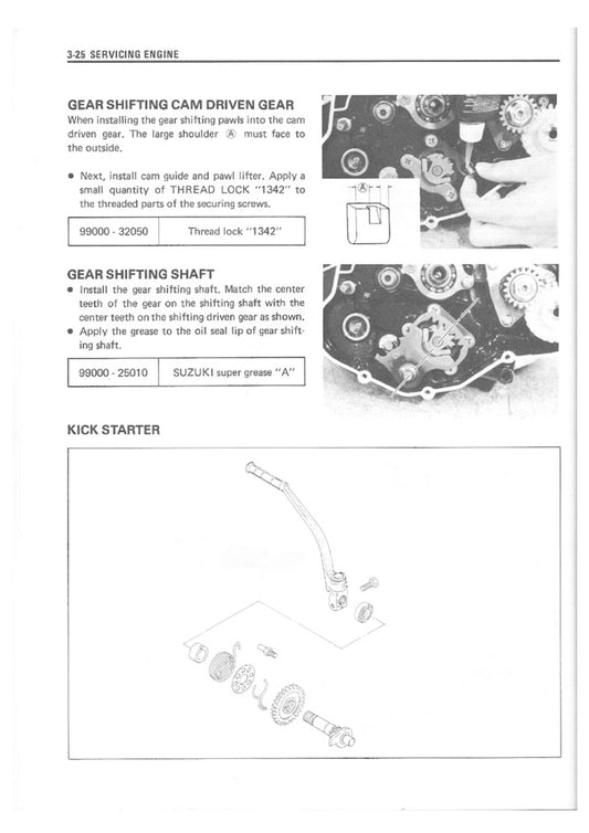 1983on Suzuki TS50W TS50 Service Manual