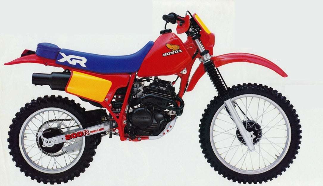 1984 to 1985 Honda XR200R XR 200 Service Manual