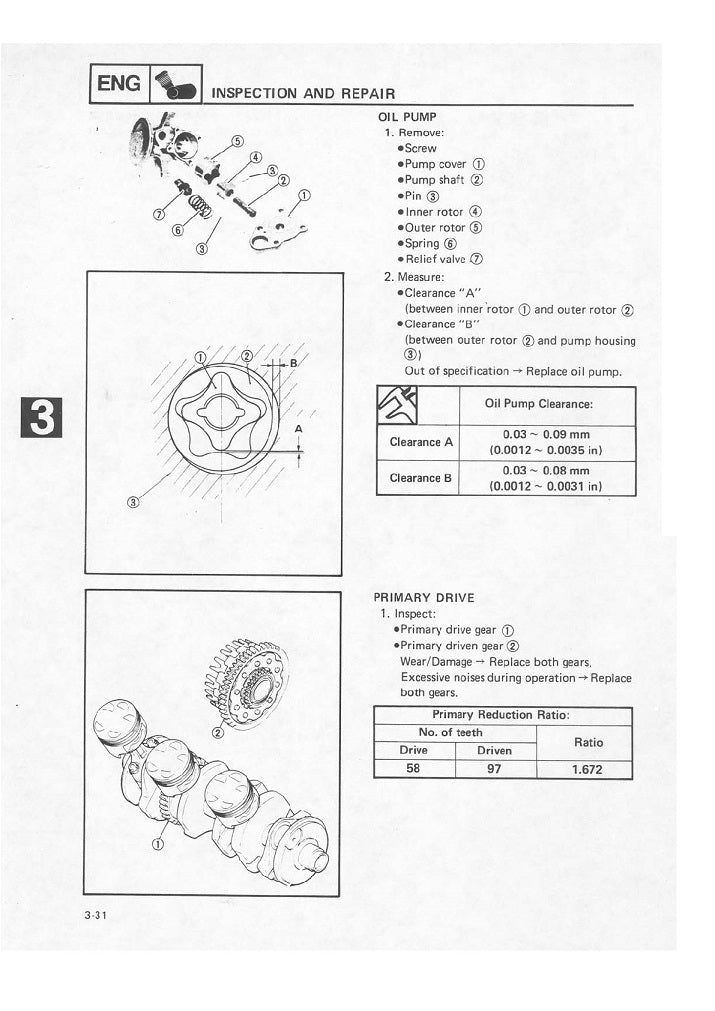 1980-1986 Yamaha XJ750 XJ 750 Maxim Manual de servicio