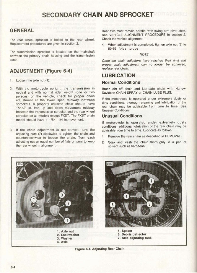 1985-1990 Harley Davidson FXSTS Softail Springer Service Manual