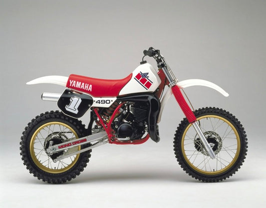 1985 Yamaha YZ490 YZ 490 YZ490N Motocross Service Manual