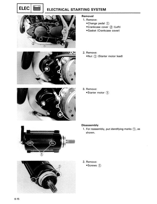 1985 on Yamaha BW350 Big Wheel Service Manual