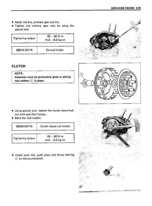 1986-1994 Suzuki TS50X TS50 Service Manual
