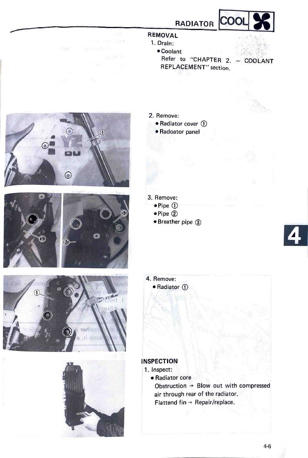 1986-1987 Yamaha YZ80 YZ 80 S T Motocross Service Manual