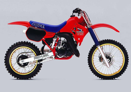 1986 Honda CR125 CR125R Motocross Service Manual