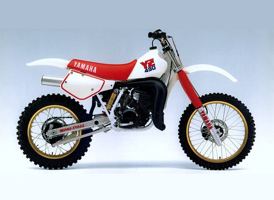 1987 Yamaha YZ490 YZ 490 YZ490T Motocross Service Manual