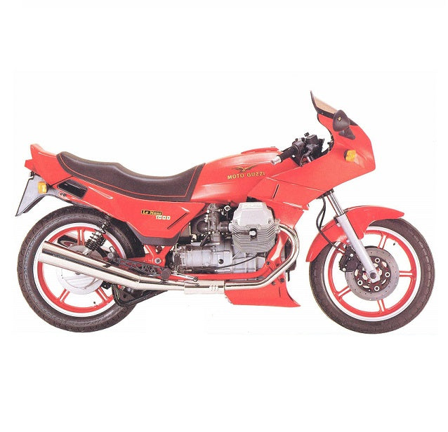 1988 a 1992 Moto Guzzi 1000 Le Mans II Manual de servicio