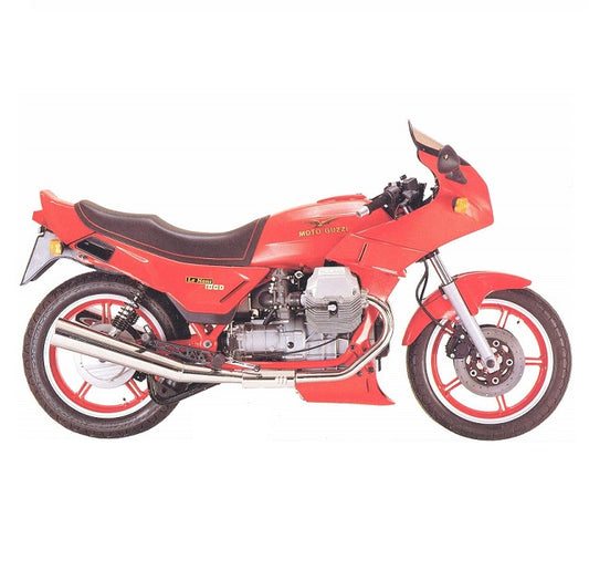 1988 to 1992 Moto Guzzi 1000 Le Mans II Service Manual