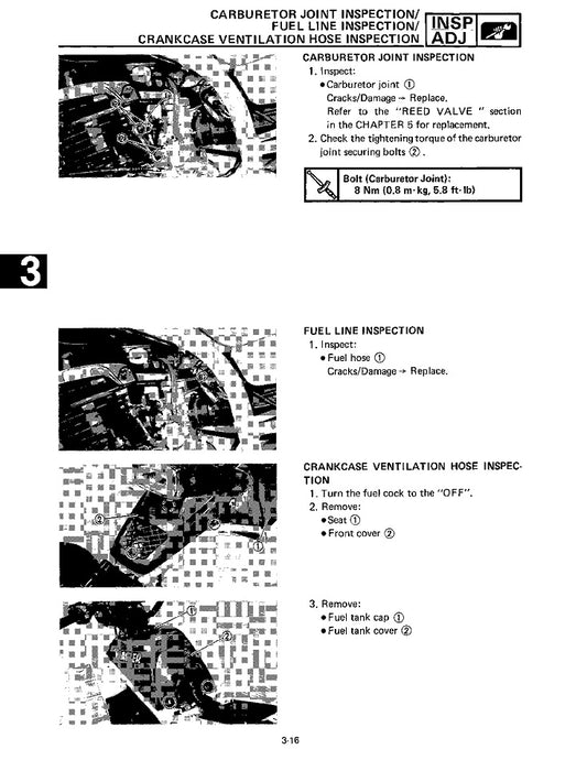 Manual de servicio del quad Yamaha YFS200 Blaster ATV de 1988 a 2002