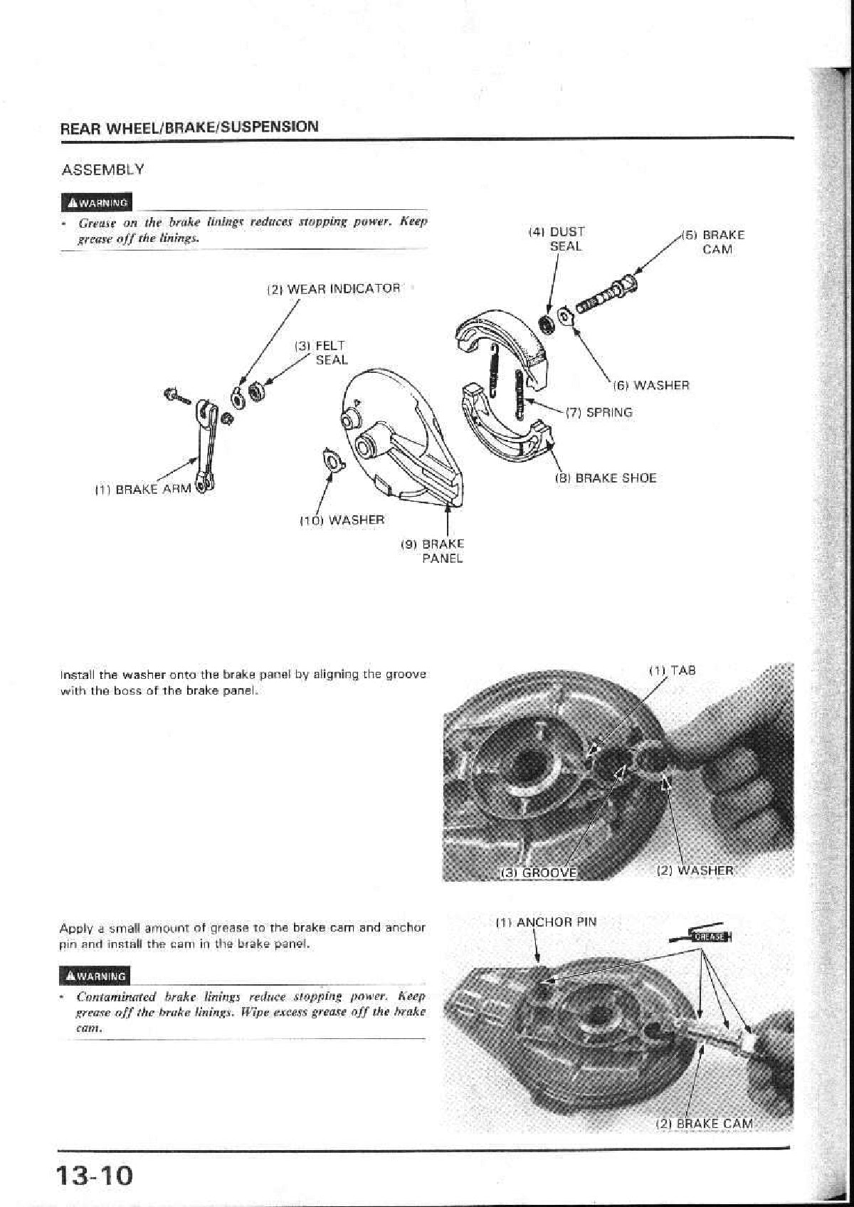 1988-1990 Honda NX250 Dominator Manual