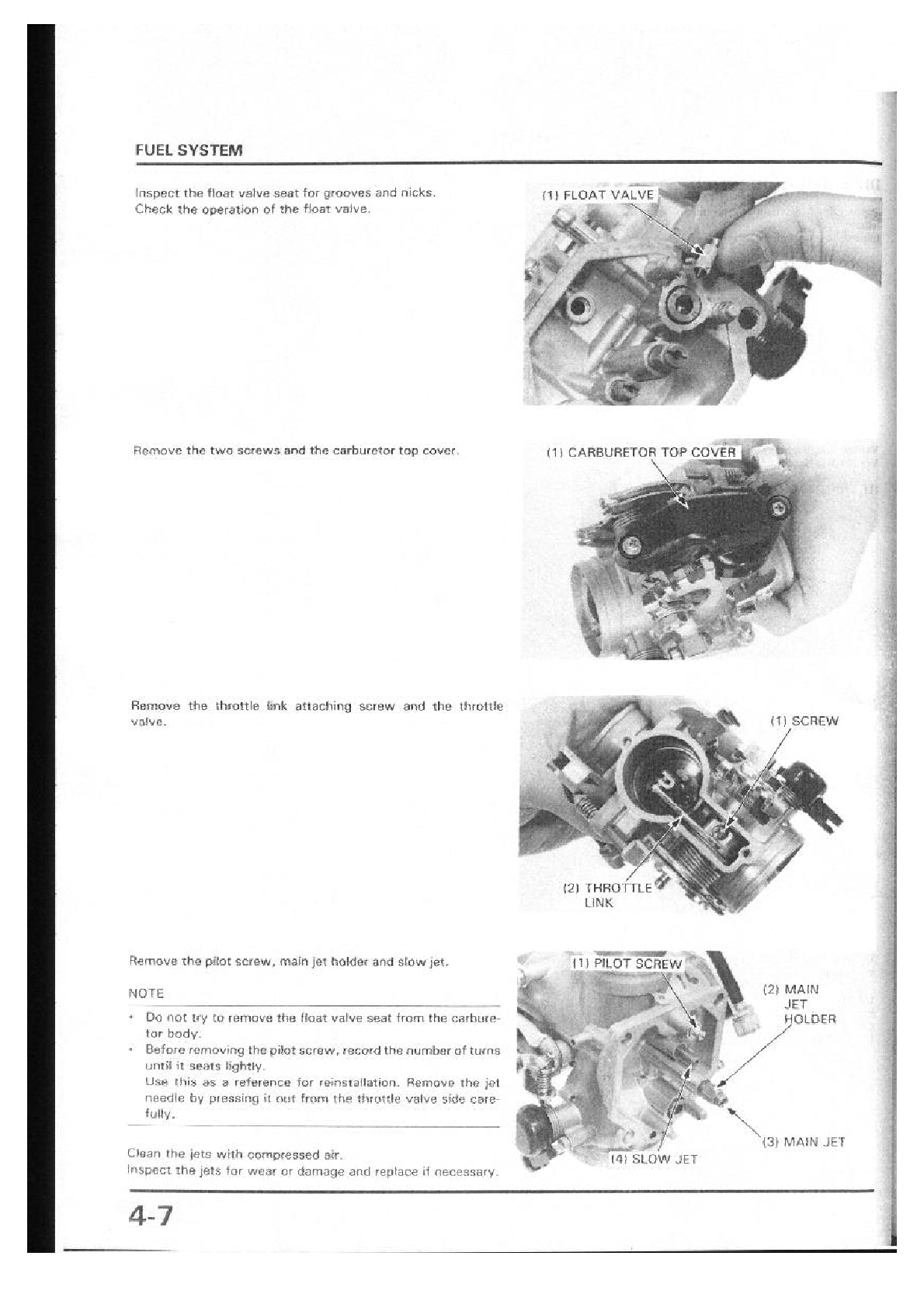 1988-1990 Honda NX250 Dominator Manual