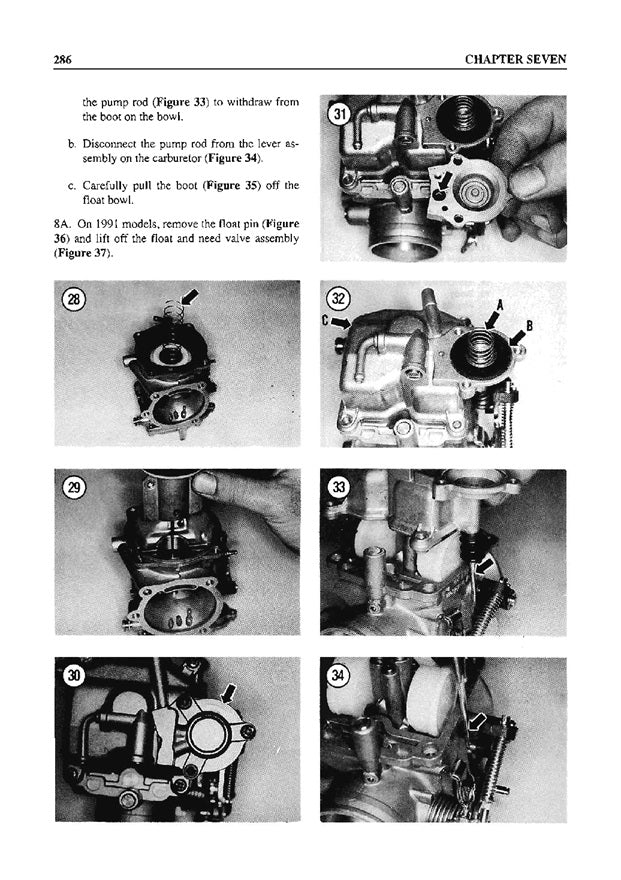 1991 Harley Davidson FXDB Dyna Sturgis Service Manual