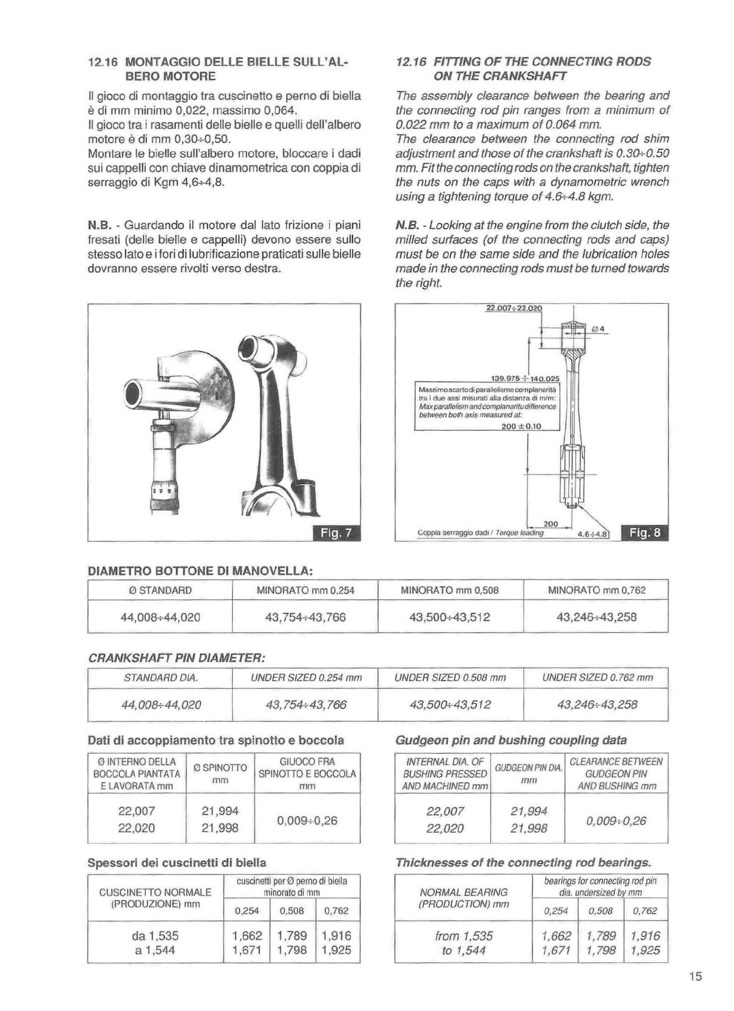 1992 to 1998 Moto Guzzi Quota 1000 Service Manual