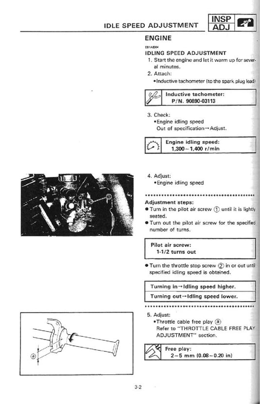 1992 Onwards Yamaha DT175 DT 175 Service Manual