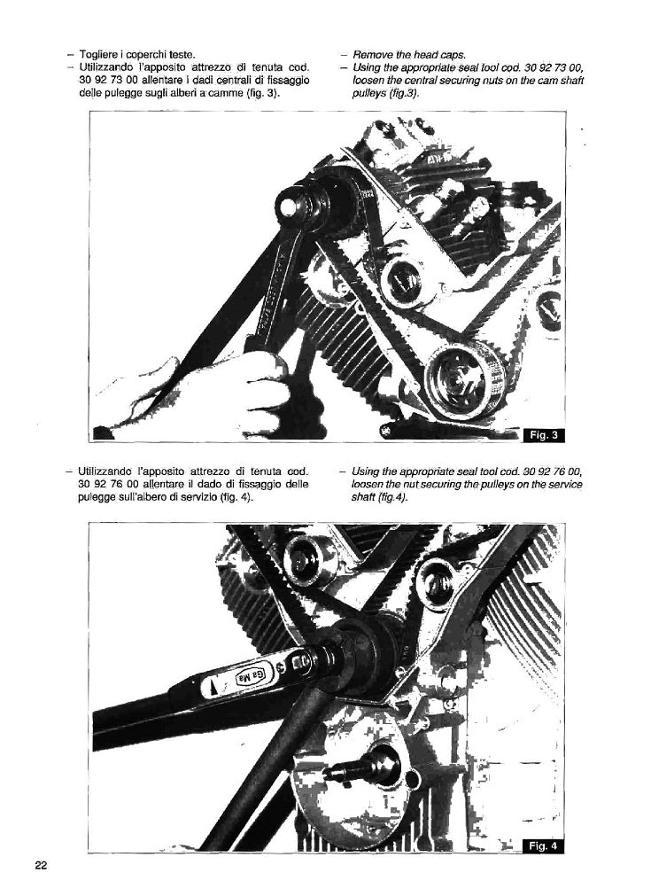 1992 to 1996 Moto Guzzi Daytona RS 1000 Service Manual