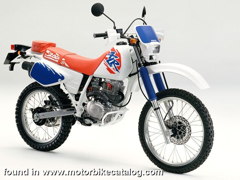 1985 on Honda XLR200 XLR 200 Service Manual