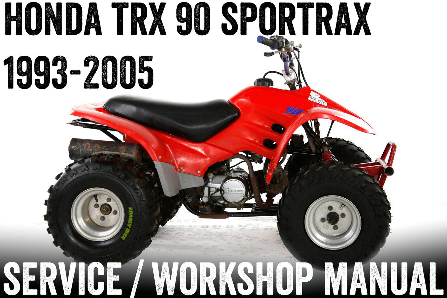 1993-2005 Honda TRX 90 TRX90 Fourtrax ATV Quad Manual – retro ...