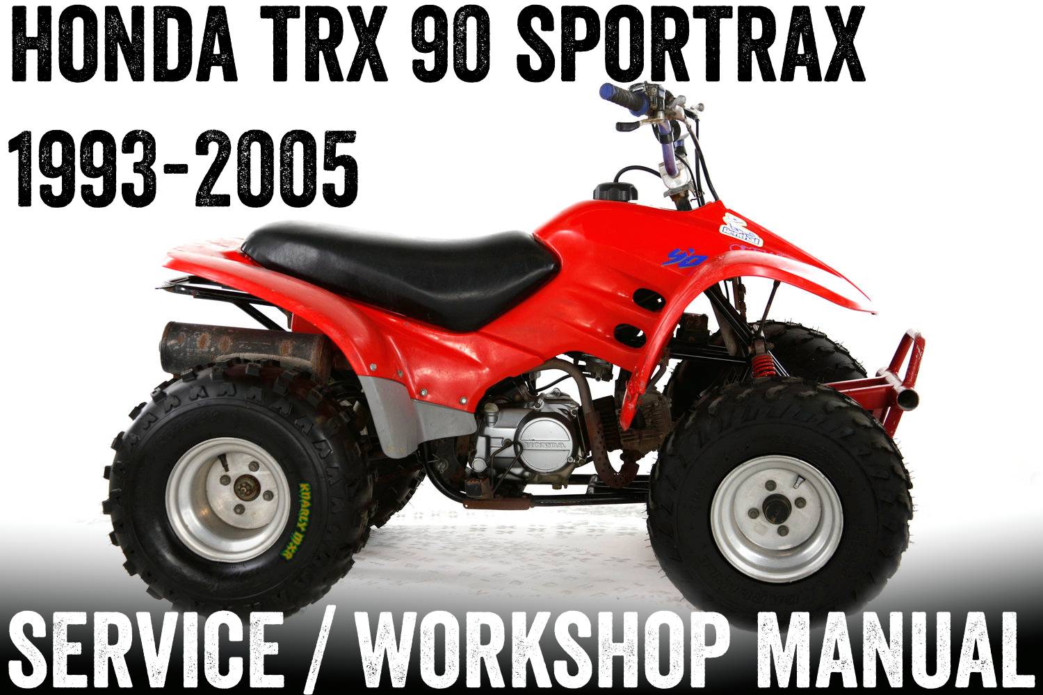 1993-2005 Honda TRX 90 TRX90 Fourtrax ATV Quad Manual – retro ...