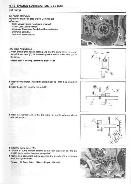 1994-1997 Kawasaki ZX9R ZX-9R ZX900 Ninja Service Manual