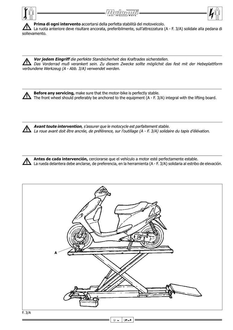 1995-2004 Malaguti F10 Jetline Service Manual