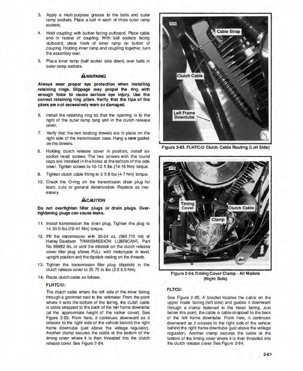 1996 Harley Davidson FLHR Road King Service Manual