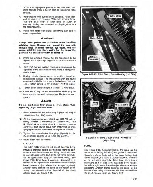 1995 Harley Davidson FLHR Road King Service Manual