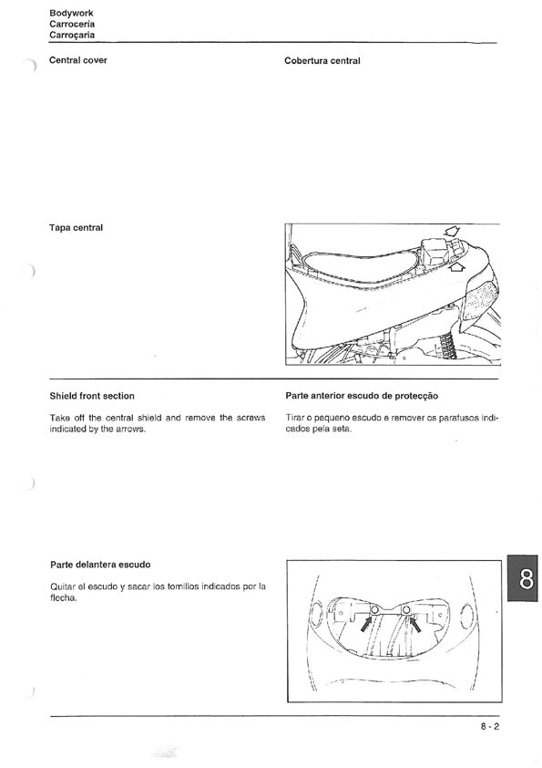 1996-1999 Piaggio Zip 50 SP 2t Scooter Service Manual