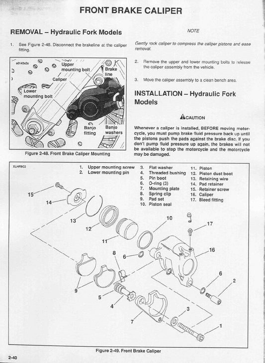 1997-1998 Harley Davidson FLSTF Softail Fat Boy Service Manual