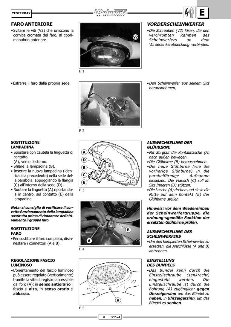 1997-2009 Malaguti Yesterday 50 Service Manual