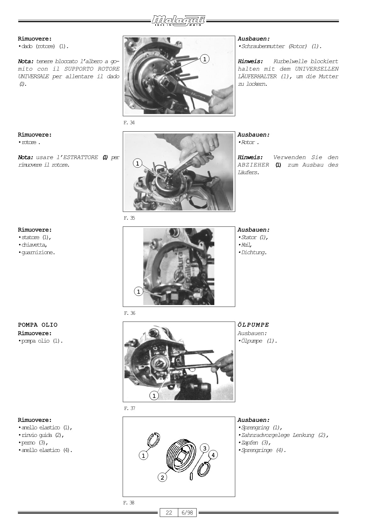 1999-2003 Malaguti Ciak 50 Service Manual